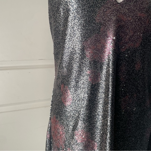 New Free People Double Take Sequin Slip Mini Dress Small - Picture 6 of 8